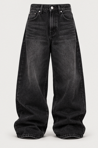 Midnight Baggy Jeans — AI demo product