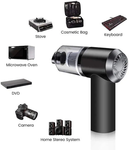 Portable Mini Vacuum Cleaner for Car, Keyboard & Home Cleaning
