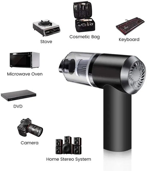 Portable Mini Vacuum Cleaner for Car, Keyboard & Home Cleaning