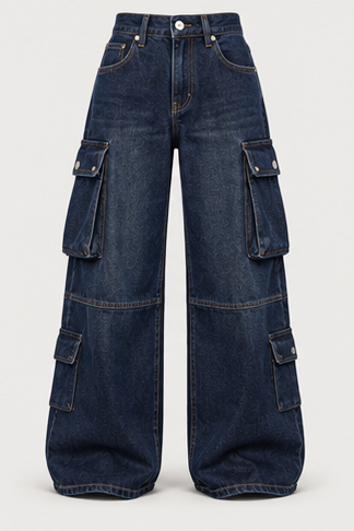 Indigo Cargo Denim — AI demo product