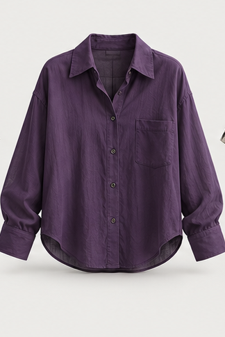 Purple Relaxed Shirt — AI demo product