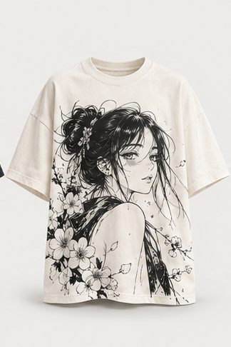 Sakura Panel Tee — AI demo product
