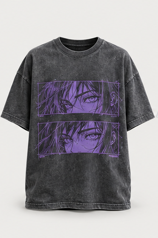 Purple Gaze Tee — AI demo product